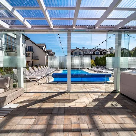 Privatunterkunft Orbisa Bis Basen Podgrzewany Sauna Jacuzzi Rowery Parking Klimatyzacja W Cenie Pobytu Sniadanie Leba