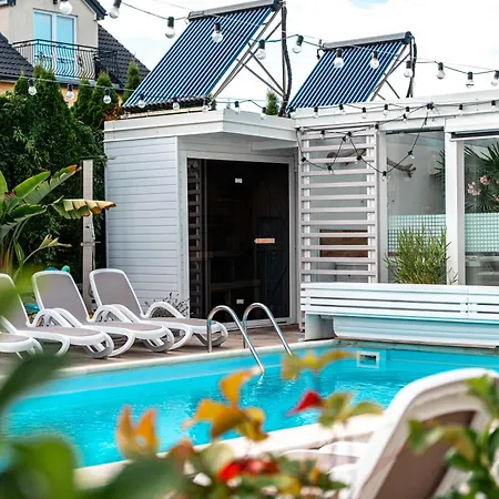 Privatunterkunft Orbisa Bis Basen Podgrzewany Sauna Jacuzzi Rowery Parking Klimatyzacja W Cenie Pobytu Sniadanie Leba